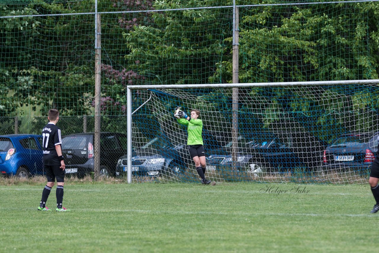 Bild 390 - Aufstiegsspiel SG Borgstedt/Brekendorf - SV Wahlstedt : Ergebnis: 1:4